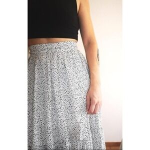 SHEIN Polka‎ dot midi skirt size medium